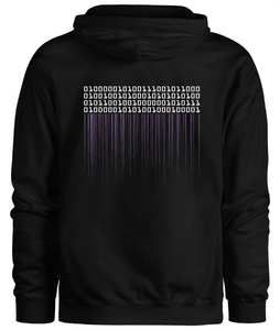 "the chat log doesn't lie" Hoodie - Black