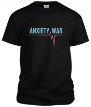 Load image into Gallery viewer, "ANXIETY WAR" T-Shirt - Black