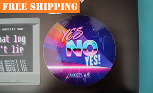 "YES NO YES!" Sticker