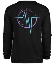 Load image into Gallery viewer, &quot;ANXIETY WAR&quot; Long Sleeve Shirt - Black